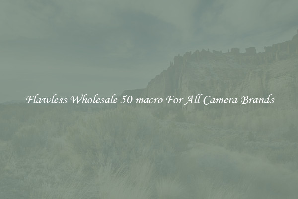 Flawless Wholesale 50 macro For All Camera Brands