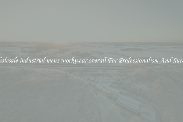 Wholesale industrial mens workwear overall For Professionalism And Success