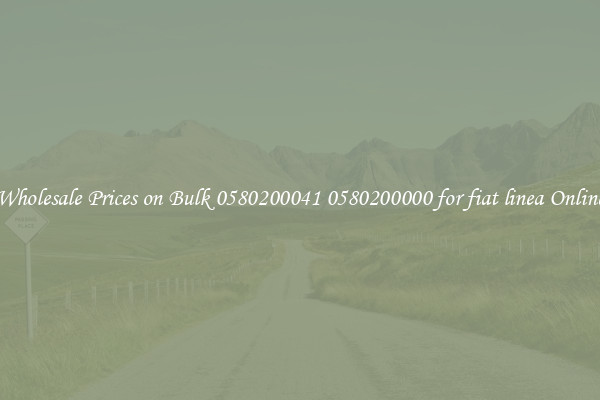 Wholesale Prices on Bulk 0580200041 0580200000 for fiat linea Online