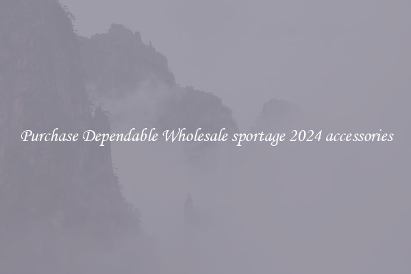 Purchase Dependable Wholesale sportage 2024 accessories