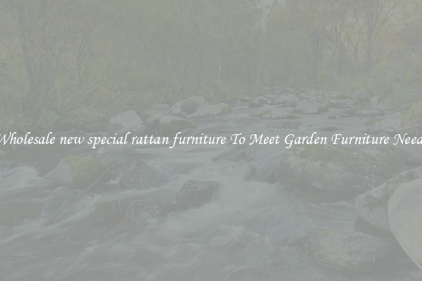 Wholesale new special rattan furniture To Meet Garden Furniture Needs